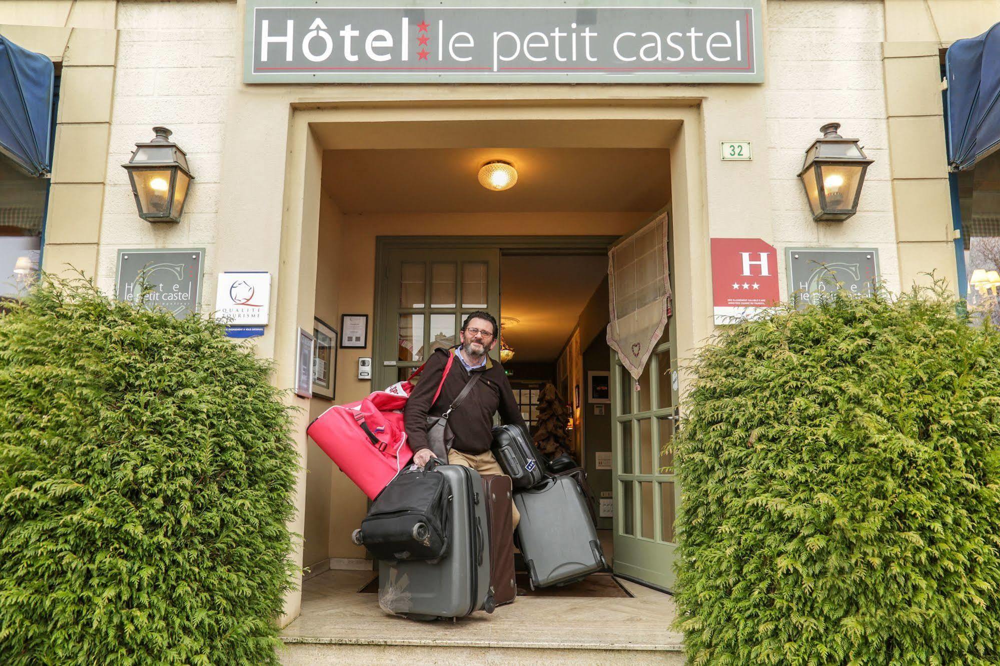 Hotel-Spa-Piscine Le Petit Castel Beuzeville-Honfleur Eksteriør bilde